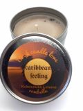 B�cherkerze in der Dose Caribian Feeling Kokosnuss & Limone